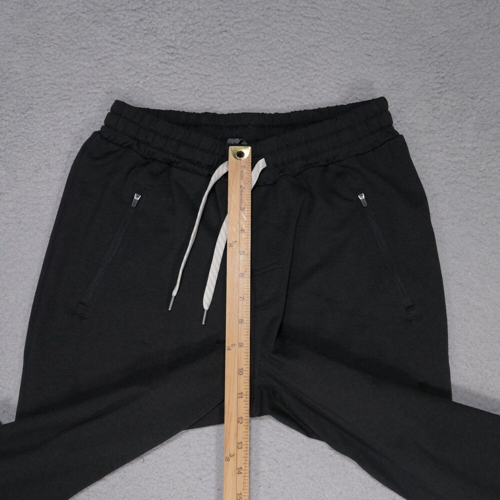 Vuori Ponto Performance Jogger Men's Medium Black Drawstring Travel - Picture 10 of 16